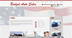 Desktop Screenshot of budgetautosalesappleton.com