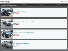 Tablet Screenshot of budgetautosalesappleton.com